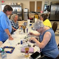 Sip and Paint Art at Sunshine Village in Cental Florida near The Villages in Webster