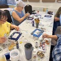 Sip and Paint Art at Sunshine Village in Cental Florida near The Villages in Webster