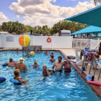 Pool Party 2025 at Sunshine Village in Webster