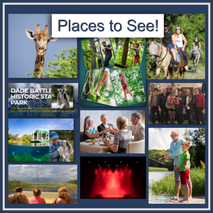 watch video of places to see near Sunshine Village in Webster, FL.