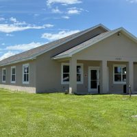 The new Event Center at Sunshine Village in Webster, FL - opening soon in Nov 2025. The facility will provide an awesome place for ongoing activities and events. The inside is wide open and bright, with a full kitchen and plenty of space for residents and guests.